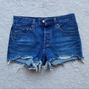 Levi’s 501 shorts (size 26)